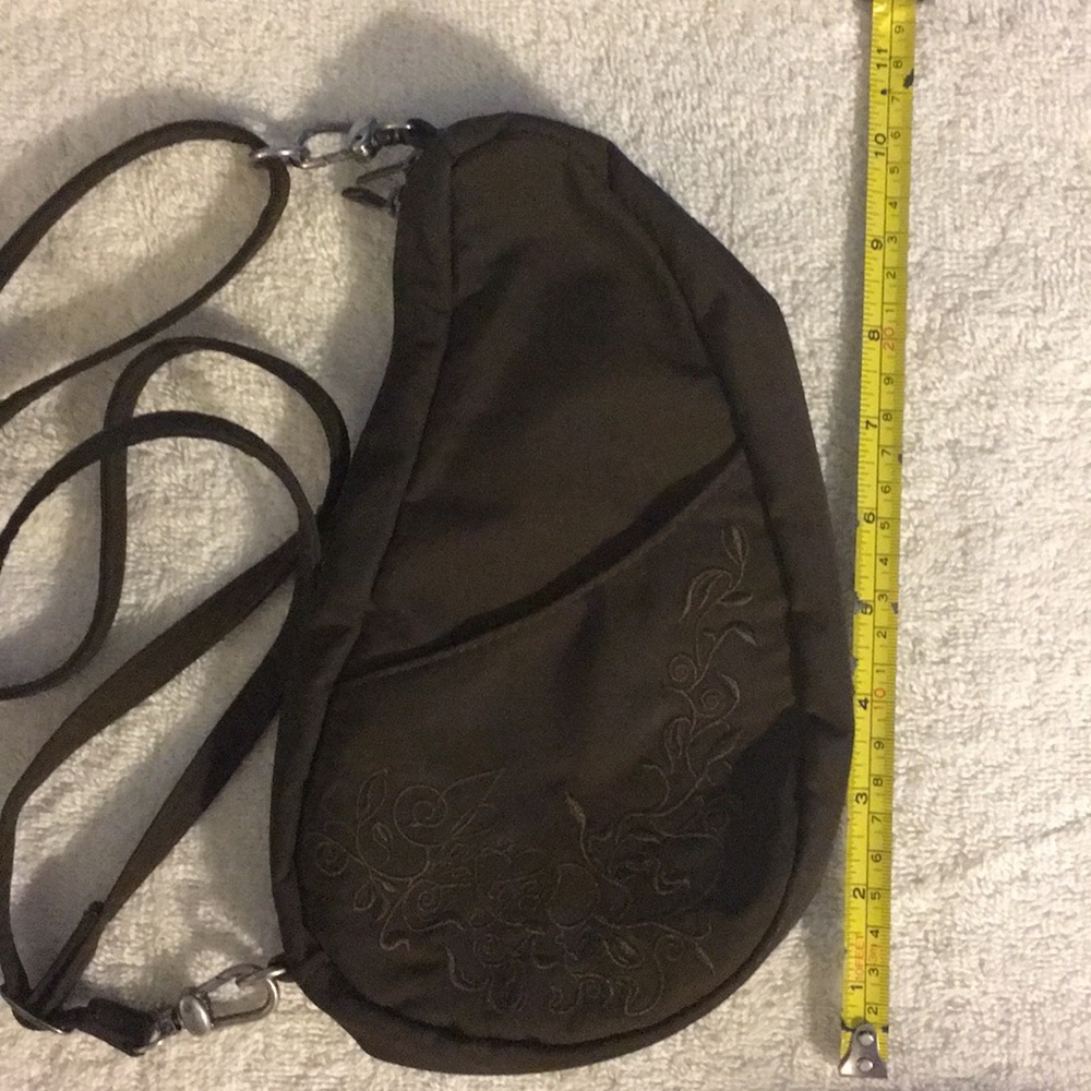 EUC Ameribag Brown Teardrop-Shaped Purse